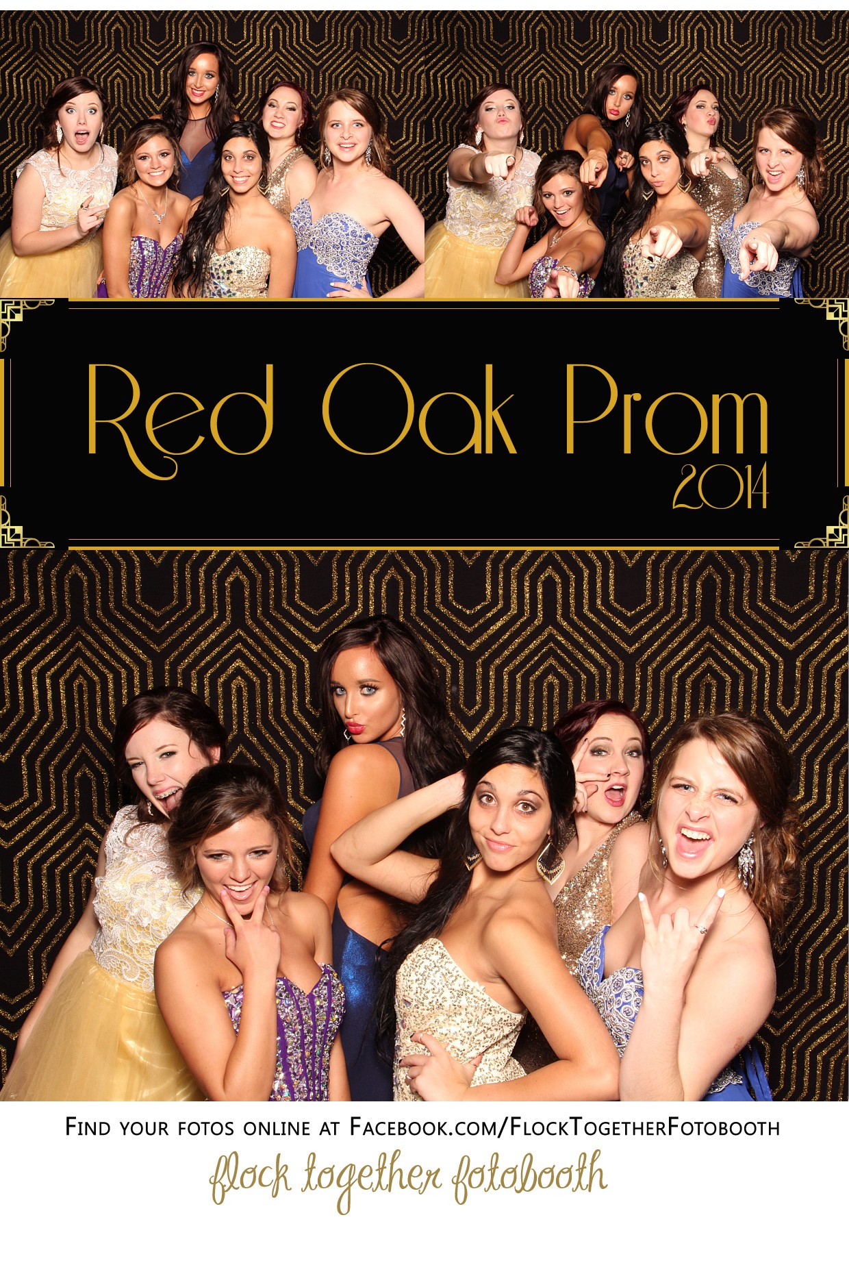 Prom photo booth in Dallas Texas