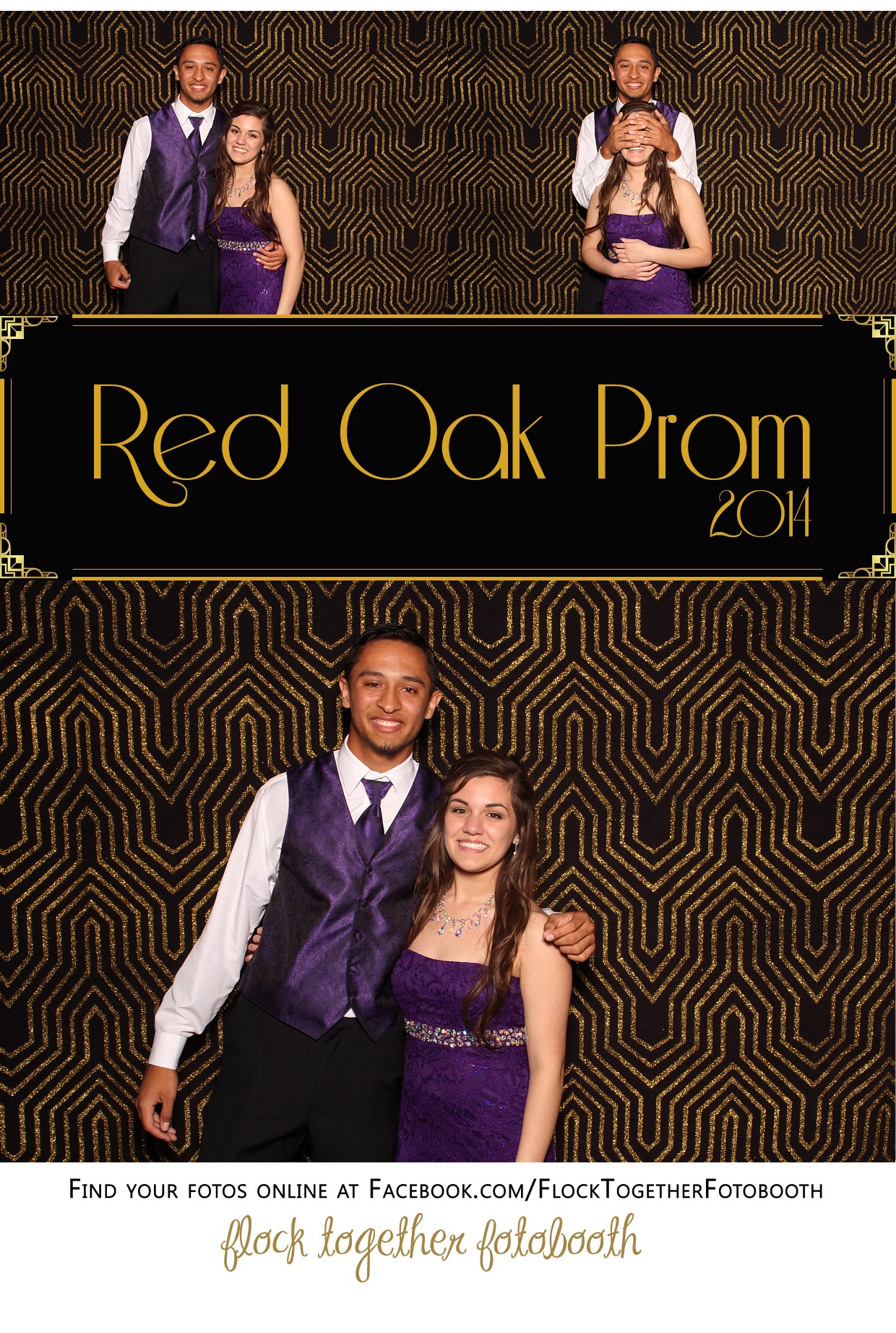 Prom photo booth in Dallas Texas