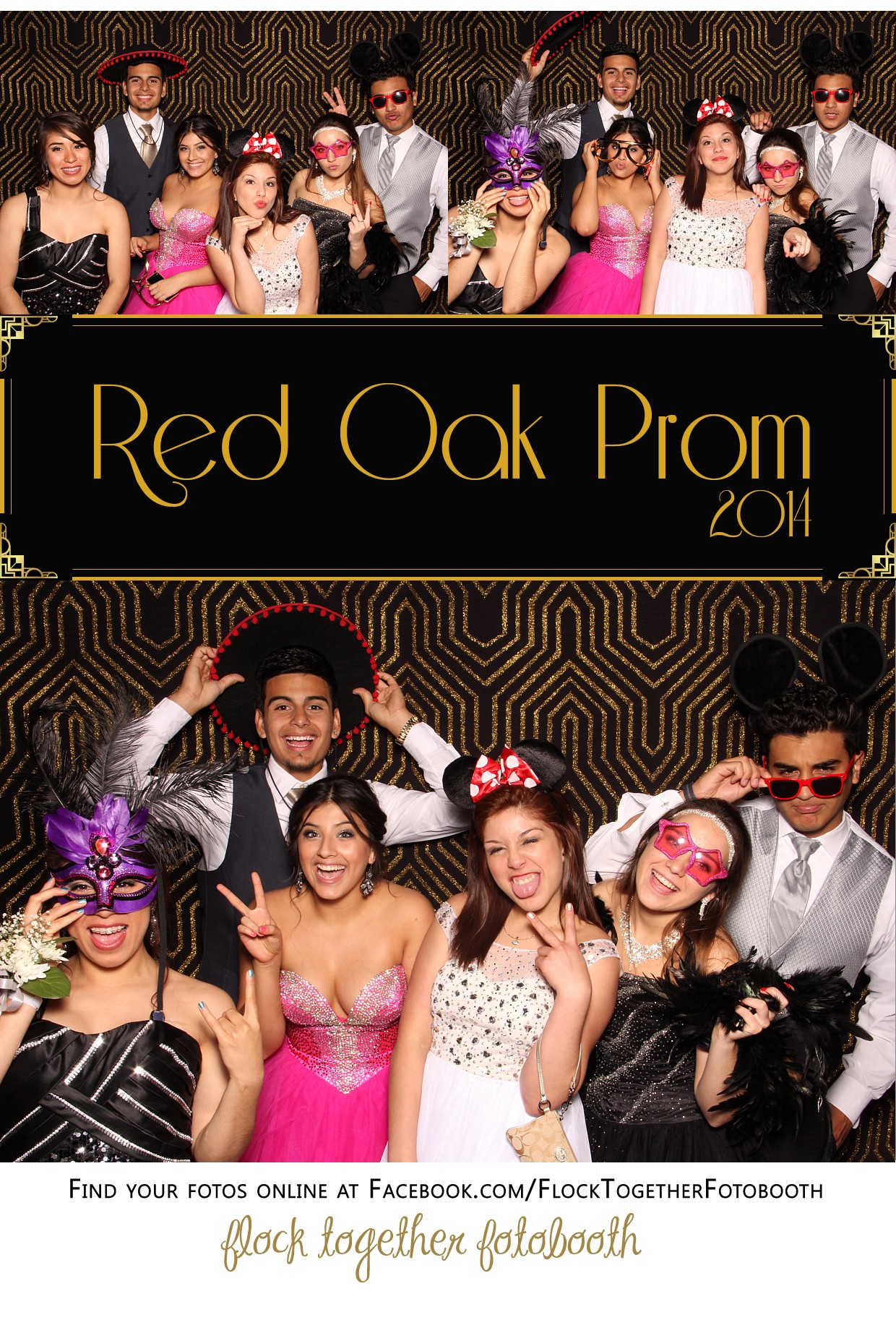 Prom photo booth in Dallas Texas