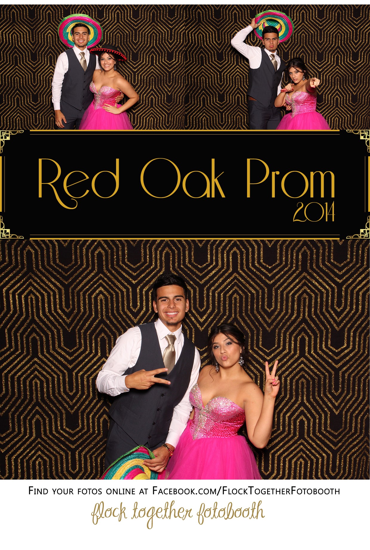 Prom photo booth in Dallas Texas