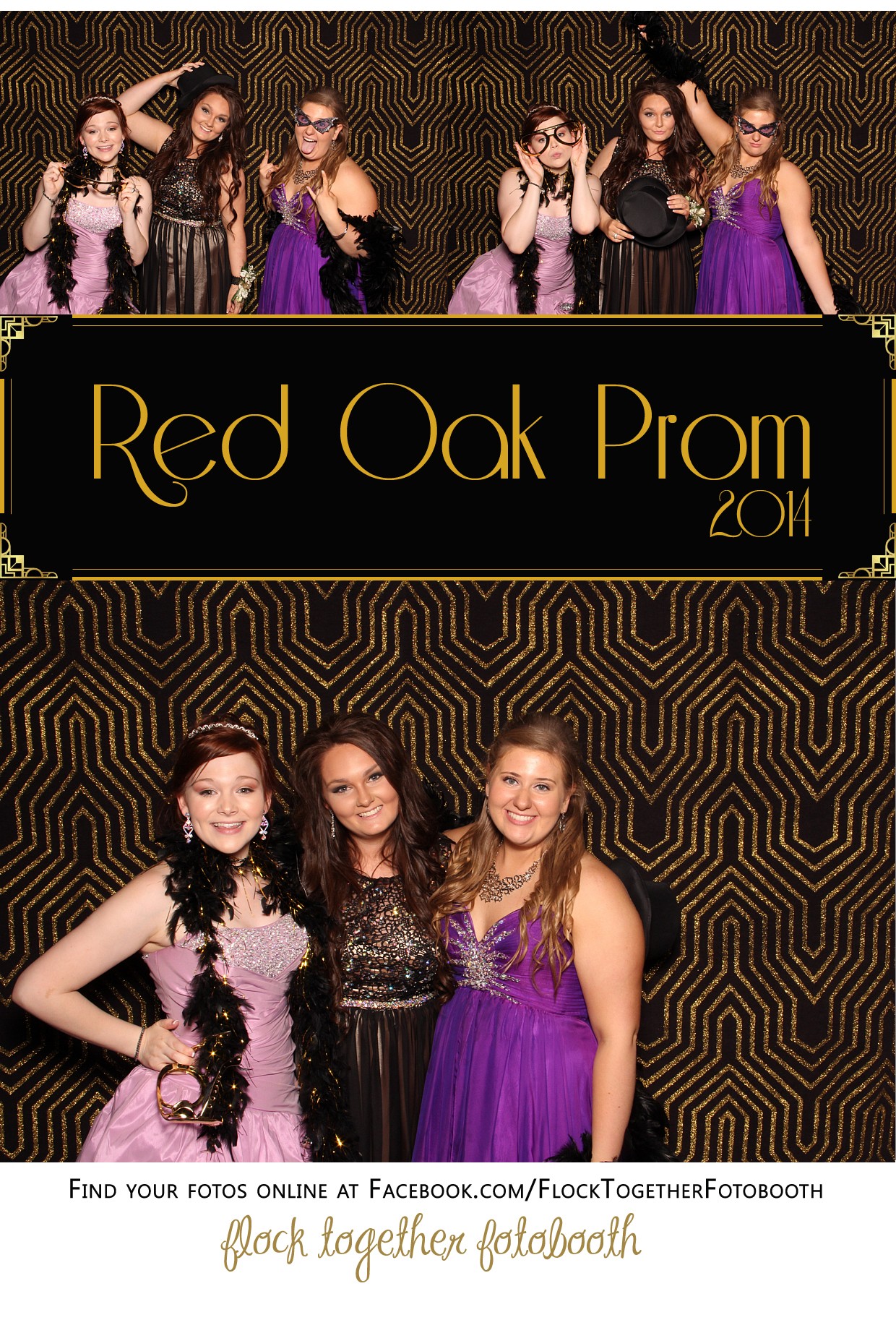 Prom photo booth in Dallas Texas