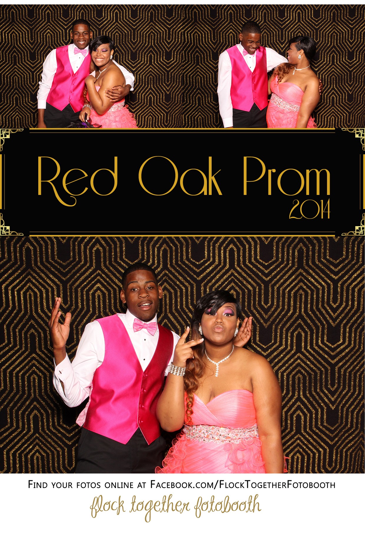 Prom photo booth in Dallas Texas