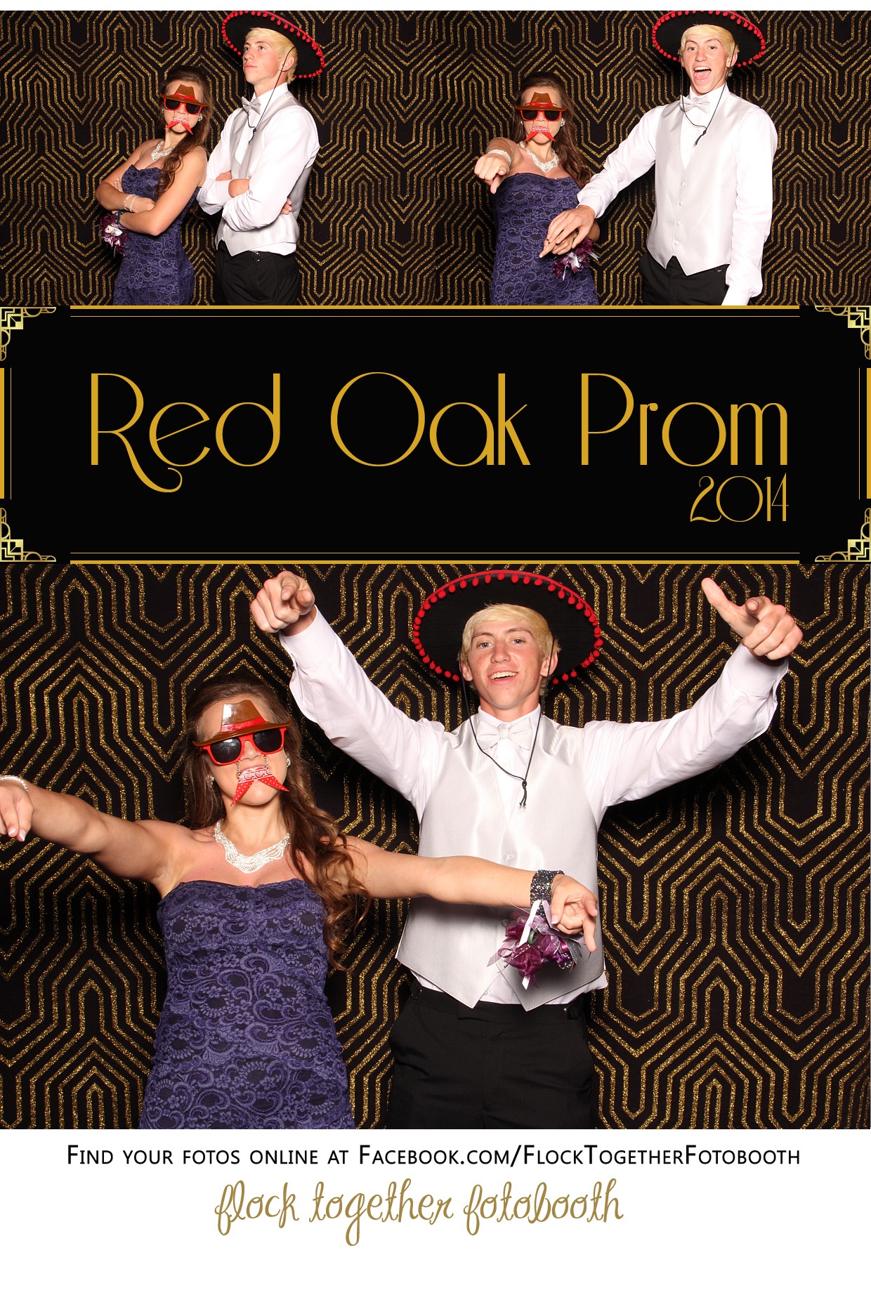 Prom photo booth in Dallas Texas