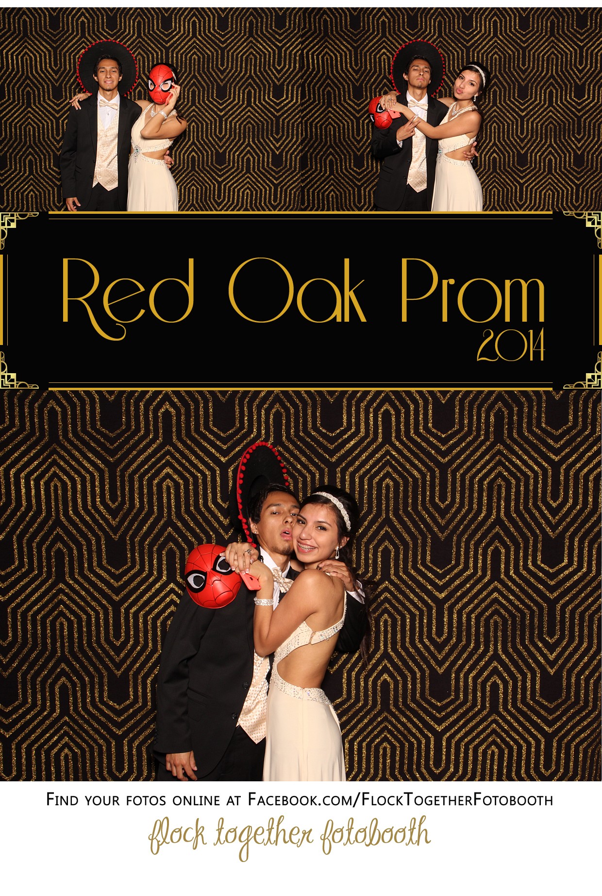 Prom photo booth in Dallas Texas