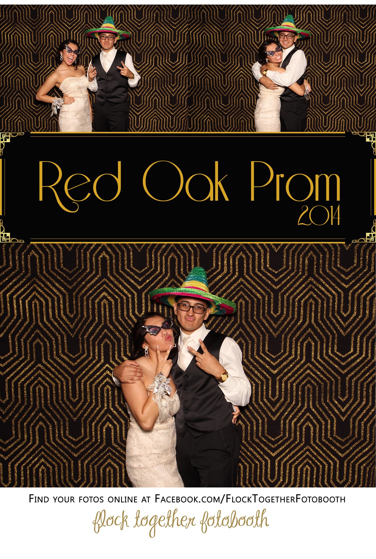 Prom photo booth in Dallas Texas