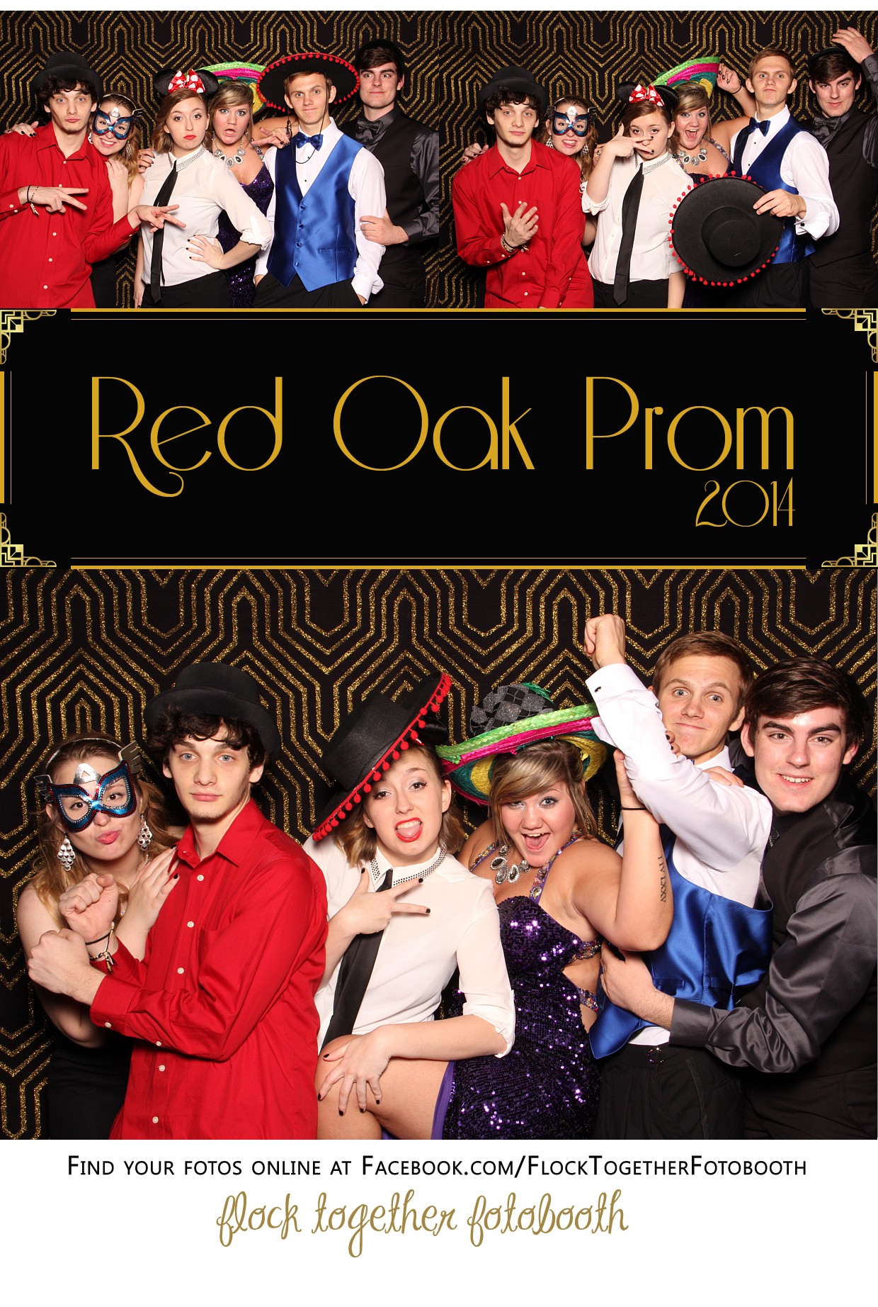 Prom photo booth in Dallas Texas