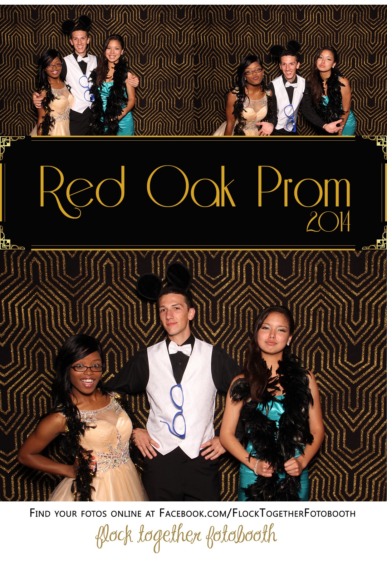 Prom photo booth in Dallas Texas