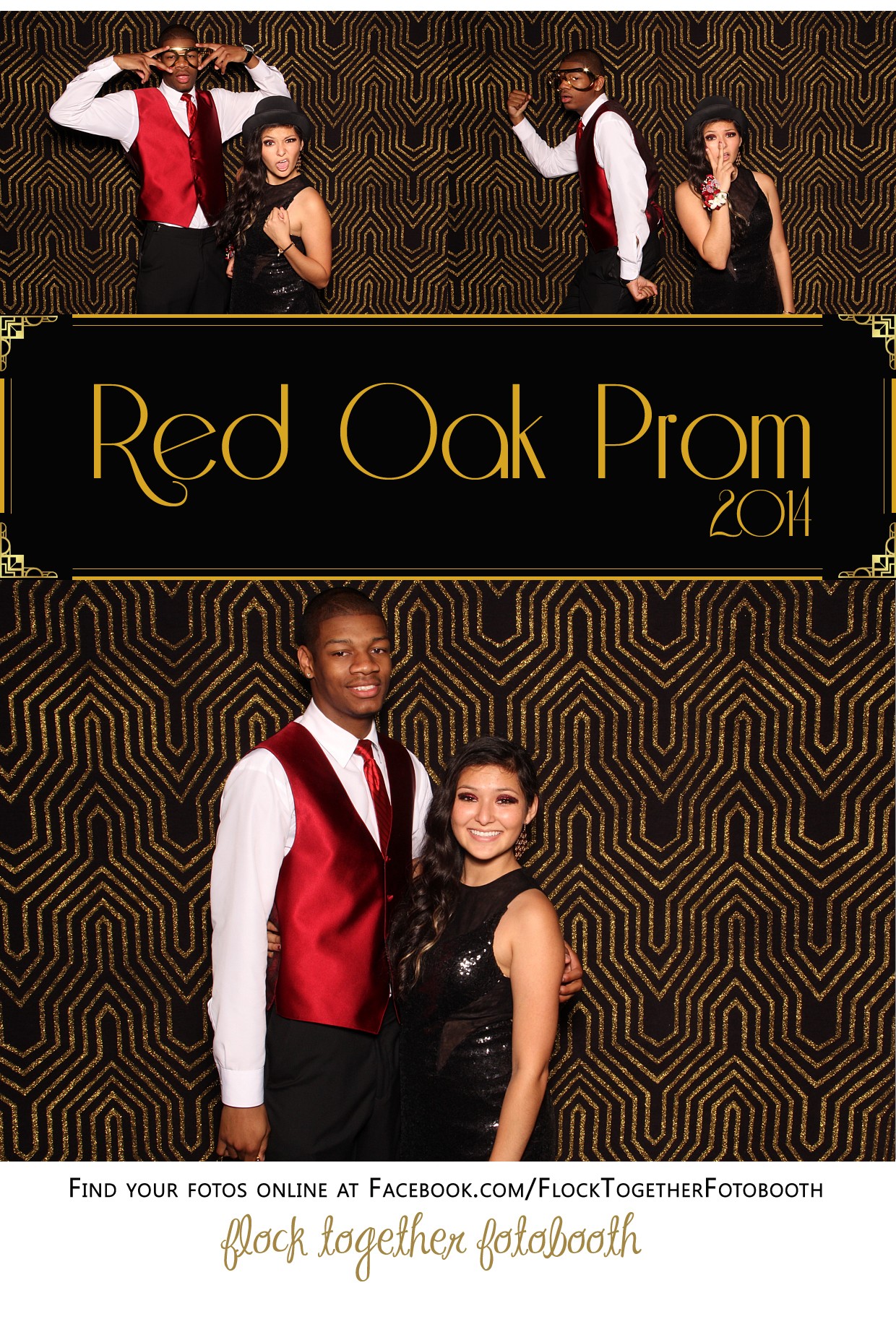 Prom photo booth in Dallas Texas