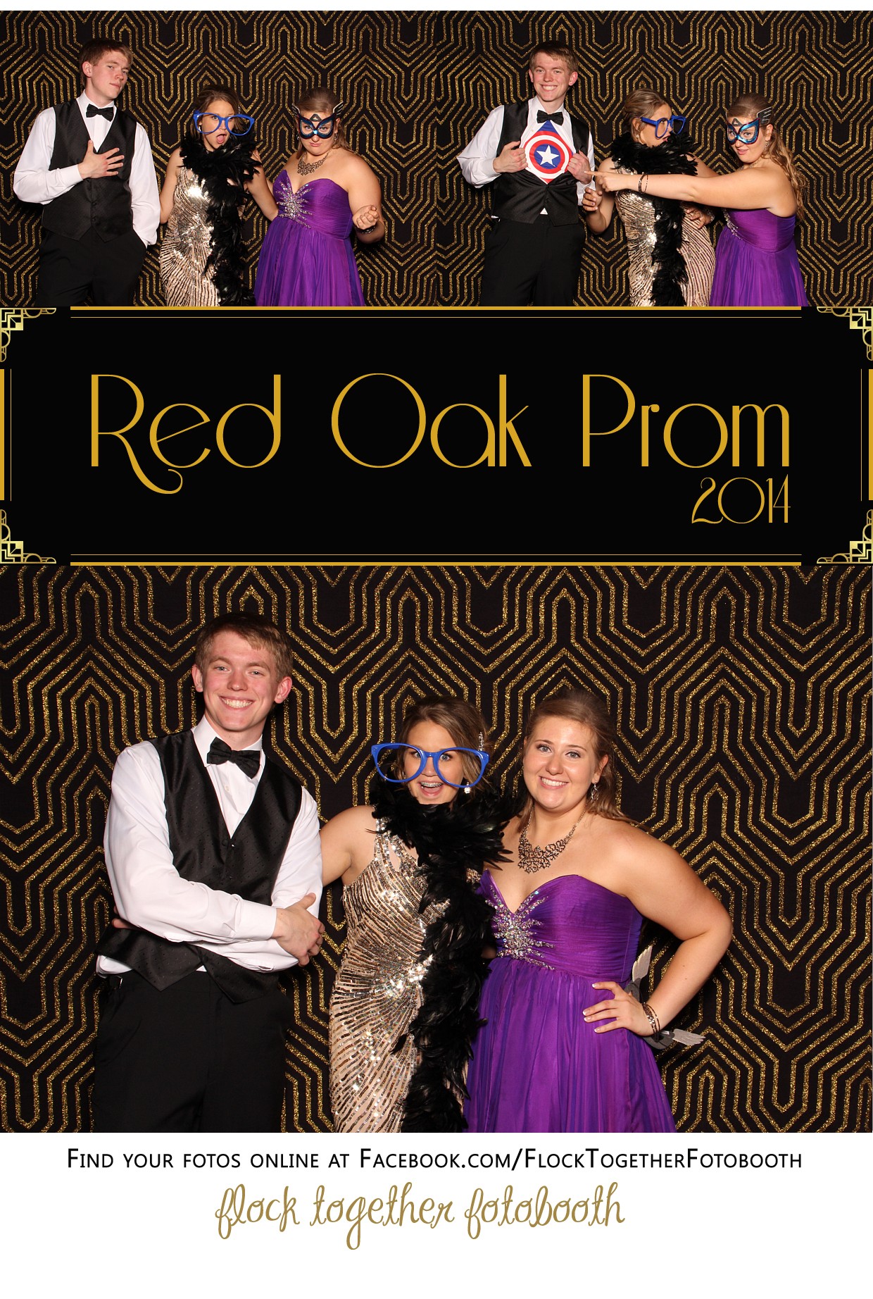 Prom photo booth in Dallas Texas