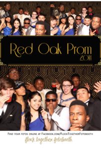 Prom photo booth in Dallas Texas