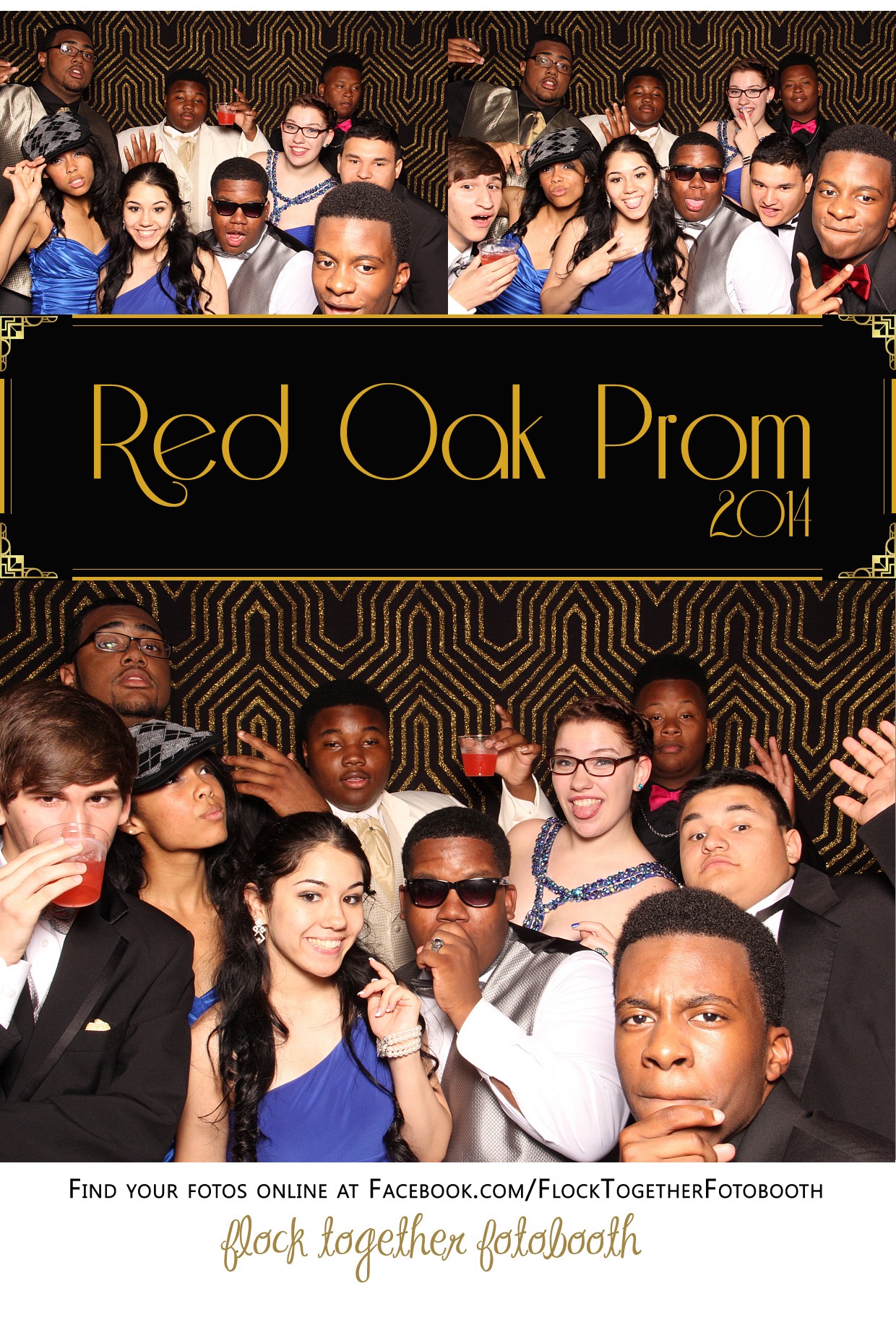 Prom photo booth in Dallas Texas