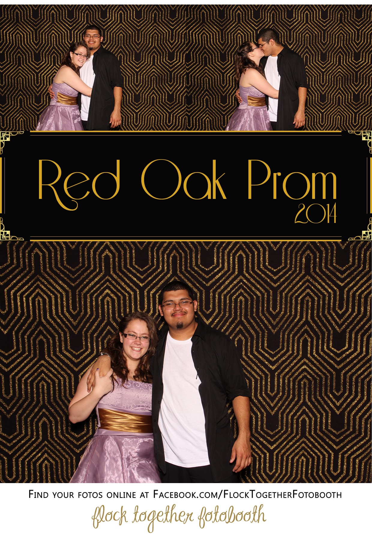 Prom photo booth in Dallas Texas