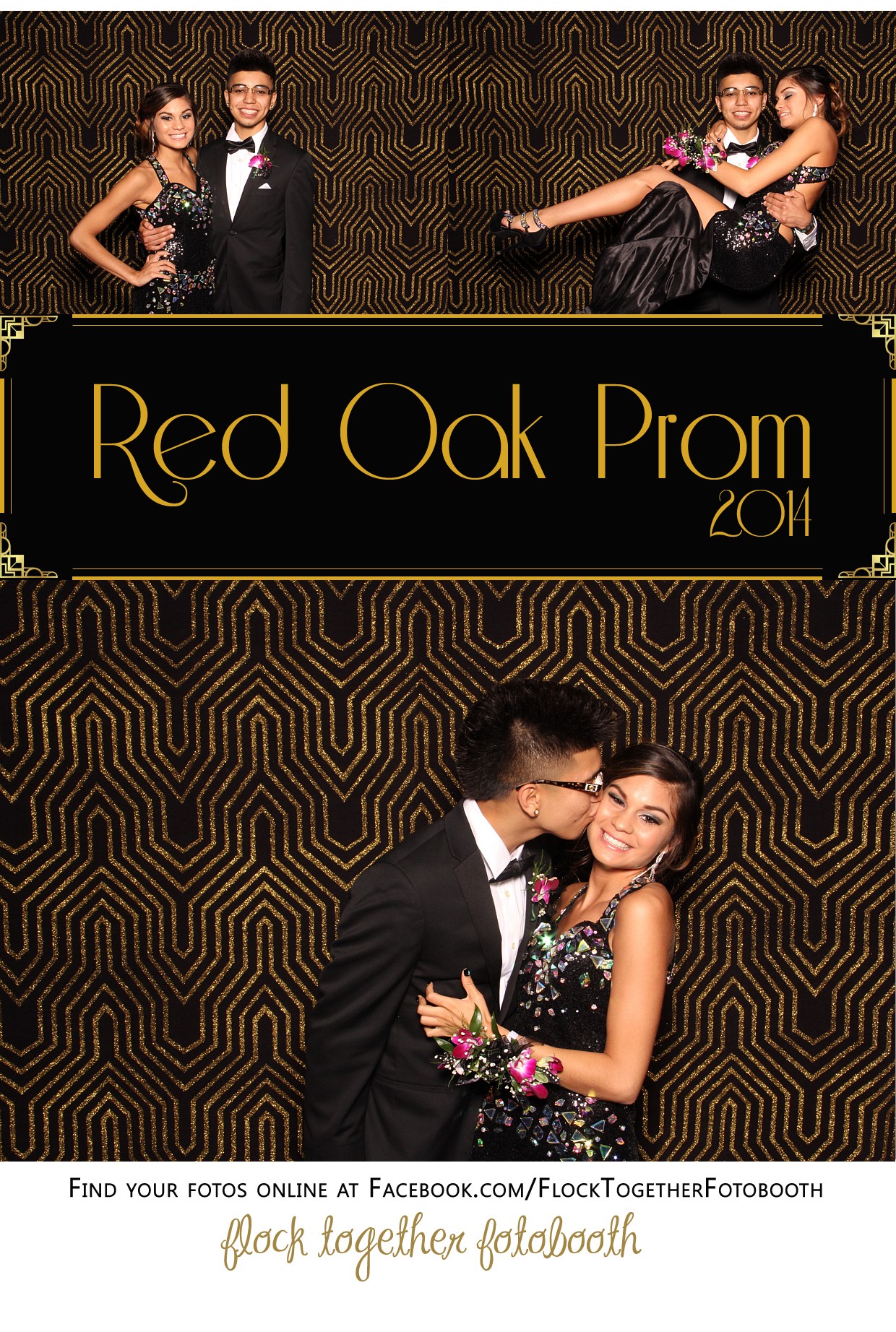 Prom photo booth in Dallas Texas