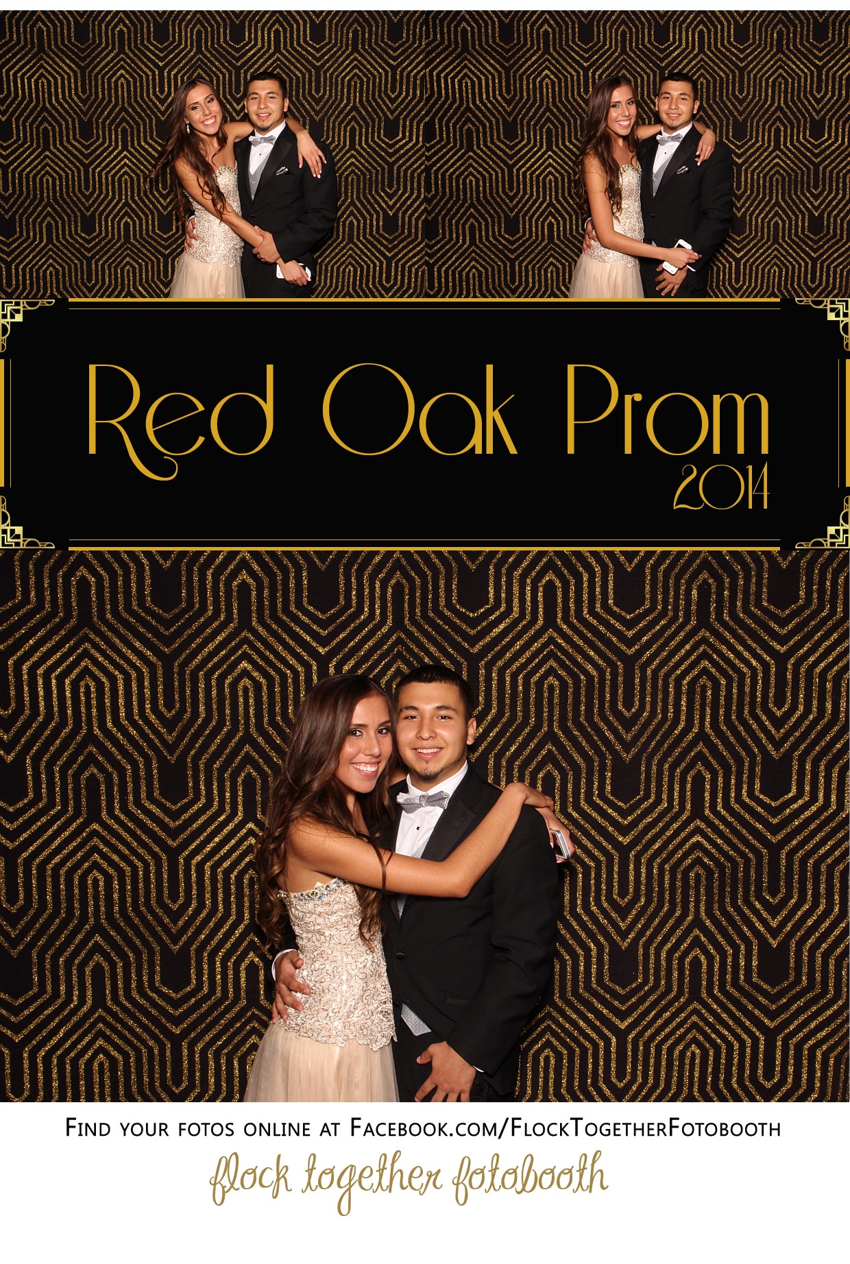 Prom photo booth in Dallas Texas