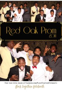 Prom photo booth in Dallas Texas
