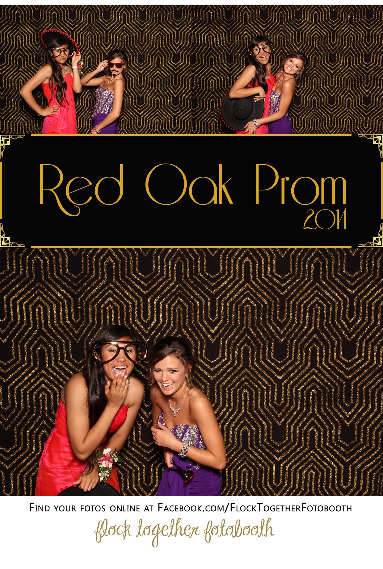 Prom photo booth in Dallas Texas