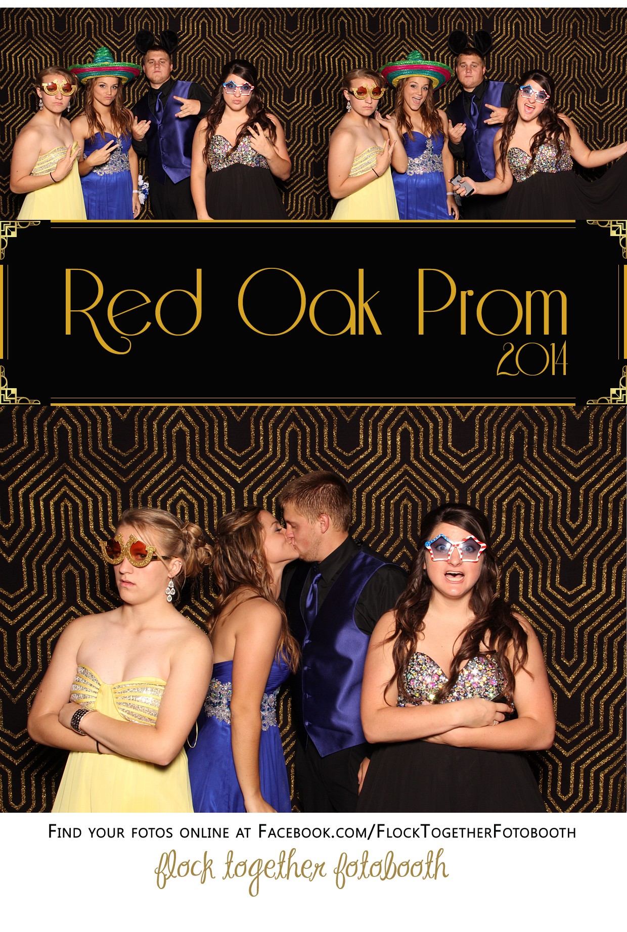 Prom photo booth in Dallas Texas