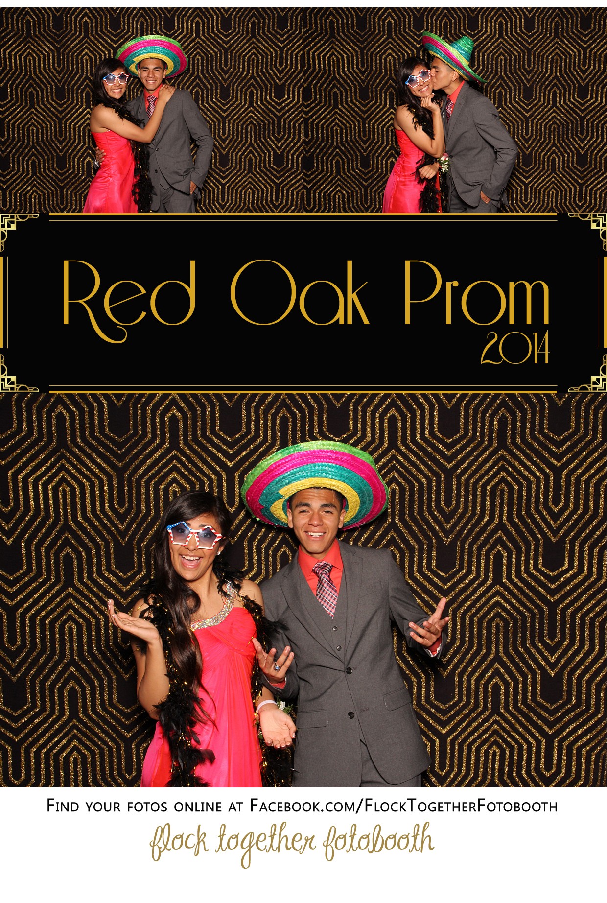 Prom photo booth in Dallas Texas