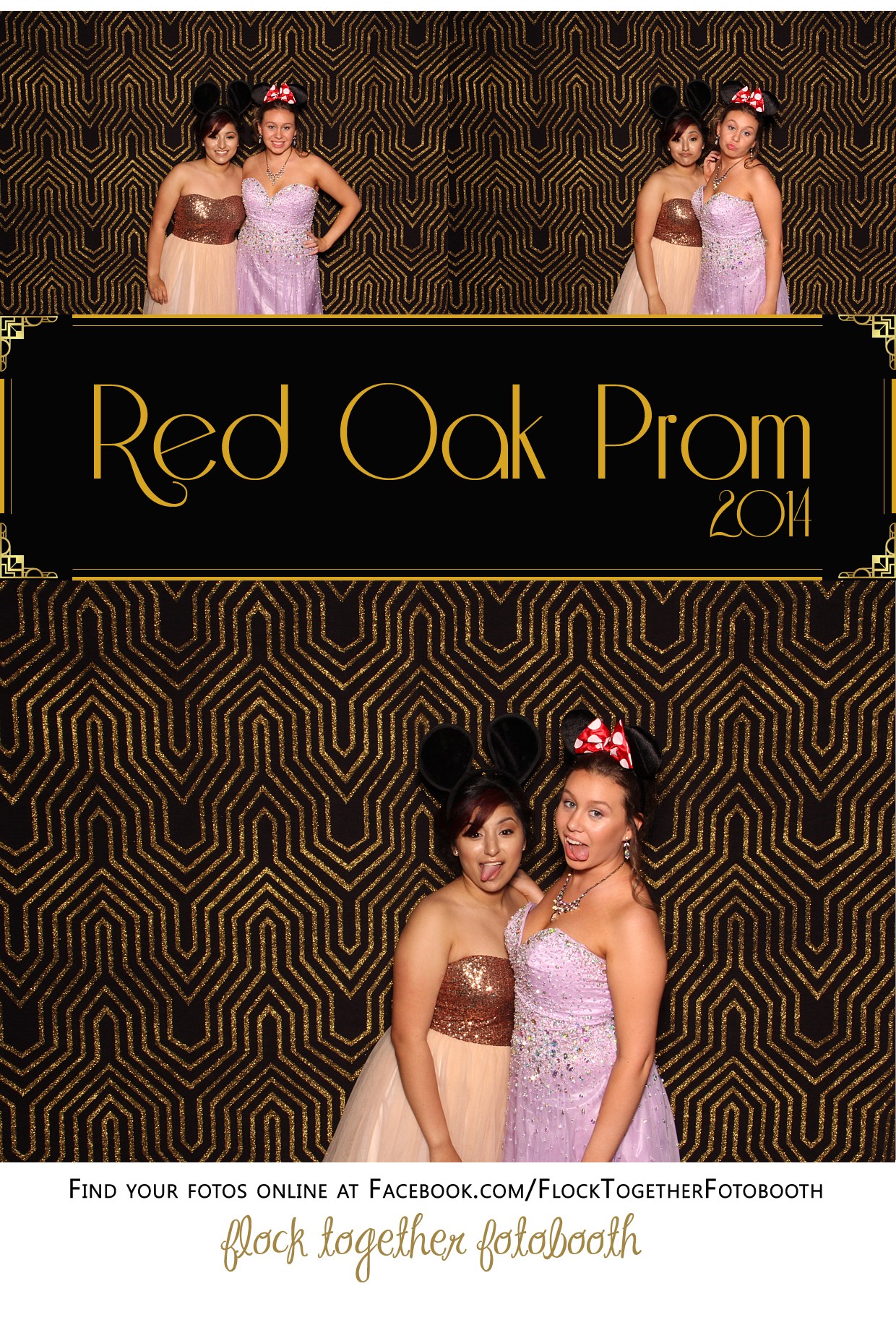 Prom photo booth in Dallas Texas