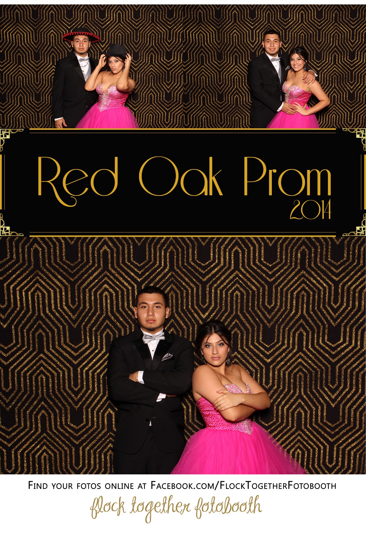 Prom photo booth in Dallas Texas