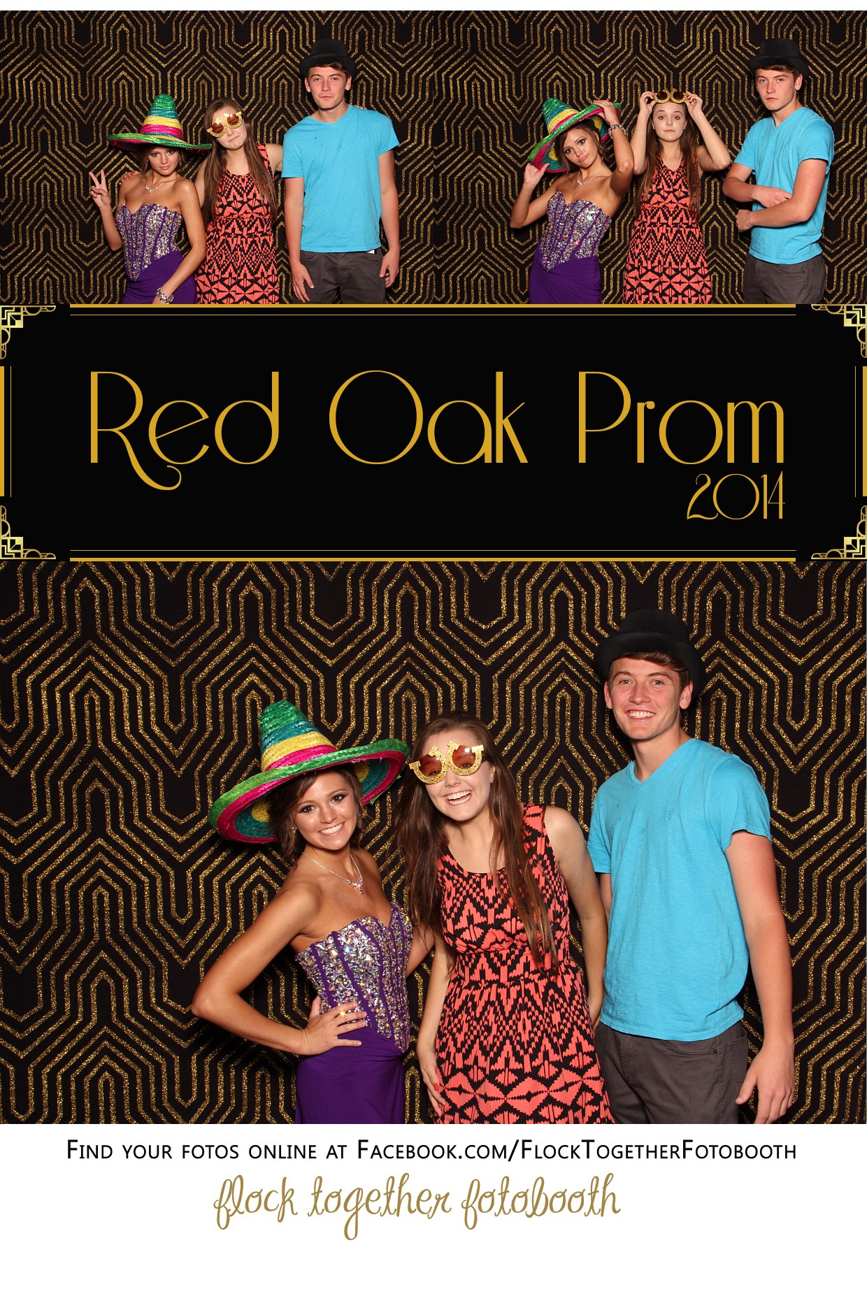 Prom photo booth in Dallas Texas