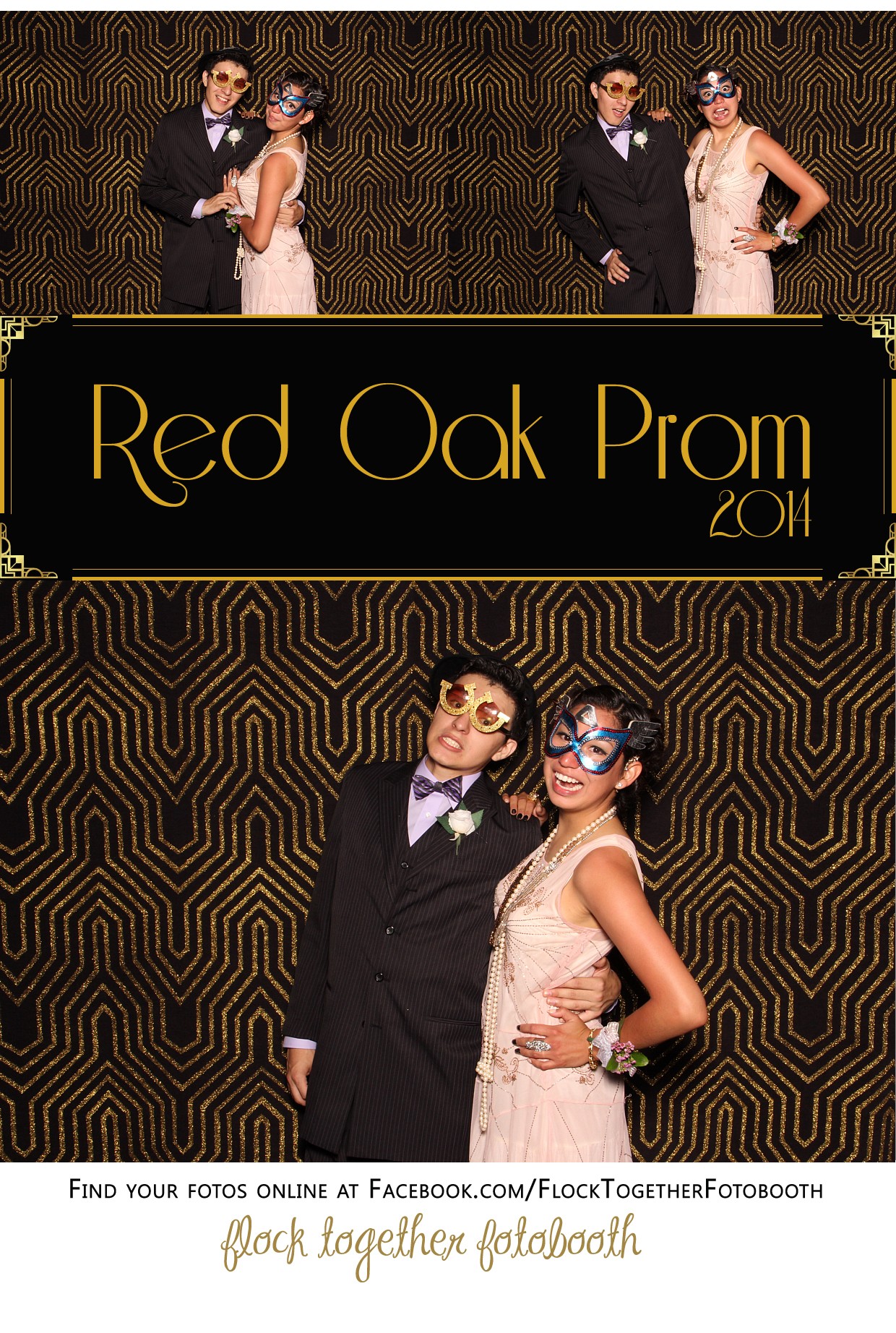 Prom photo booth in Dallas Texas