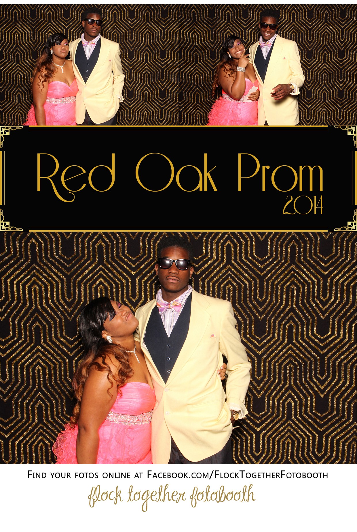 Prom photo booth in Dallas Texas