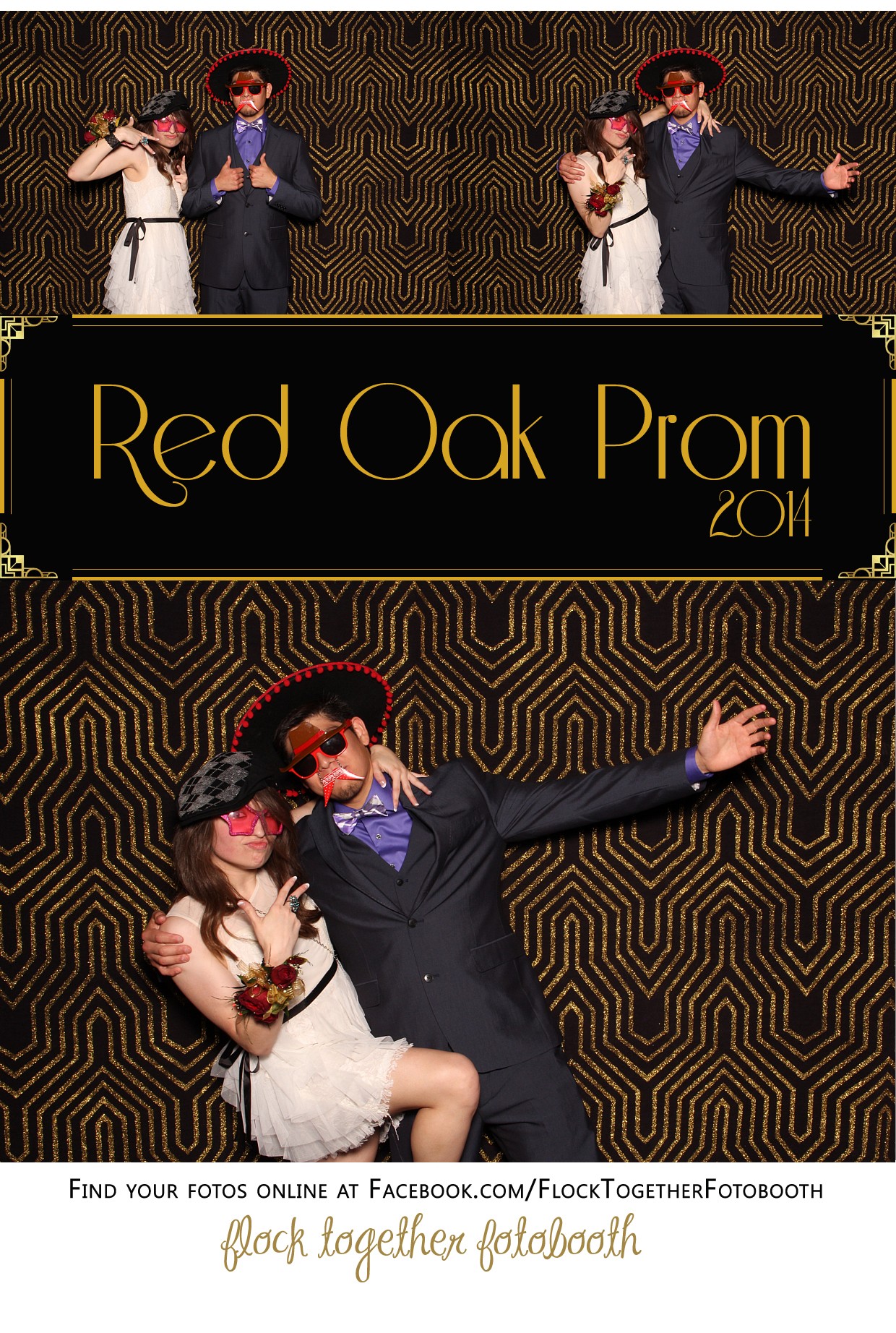 Prom photo booth in Dallas Texas