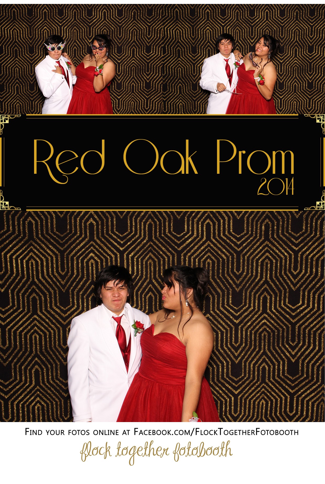 Prom photo booth in Dallas Texas