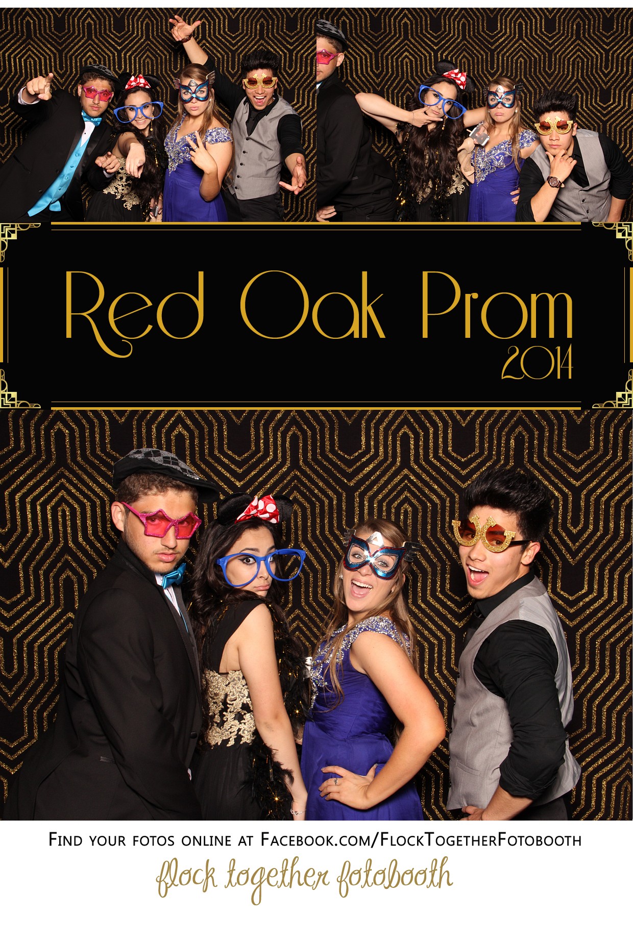 Prom photo booth in Dallas Texas