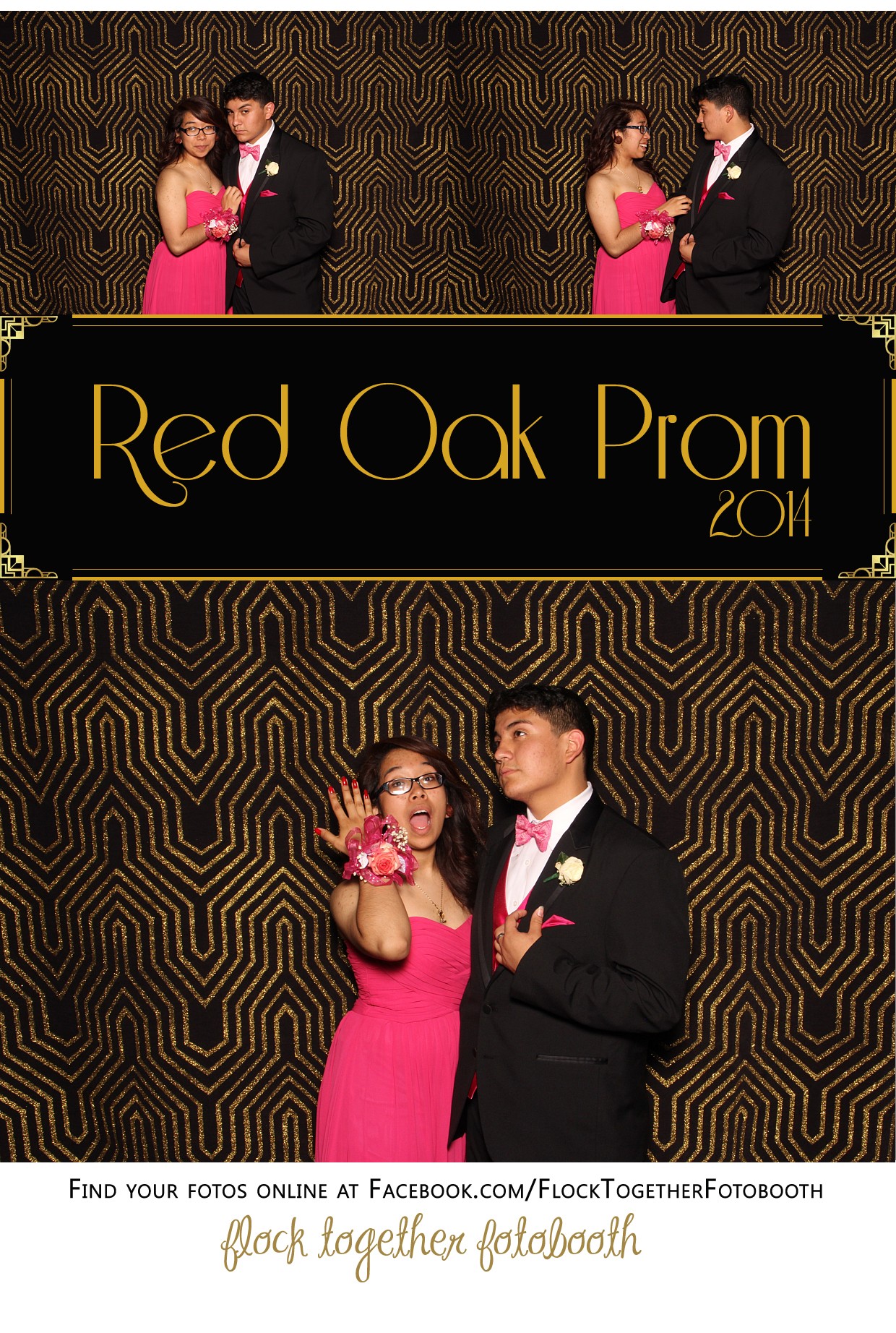 Prom photo booth in Dallas Texas