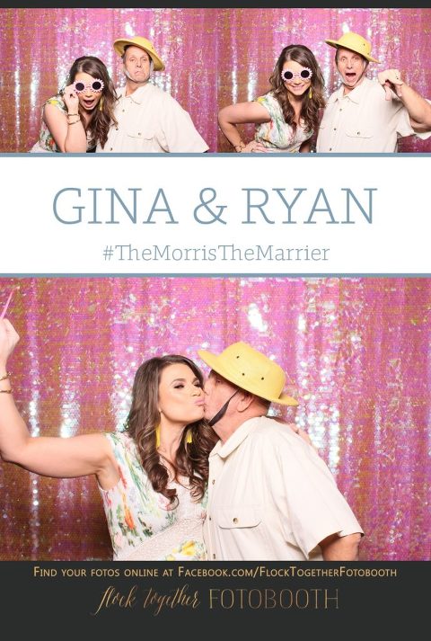 Open air photo booth in rockwall, texas