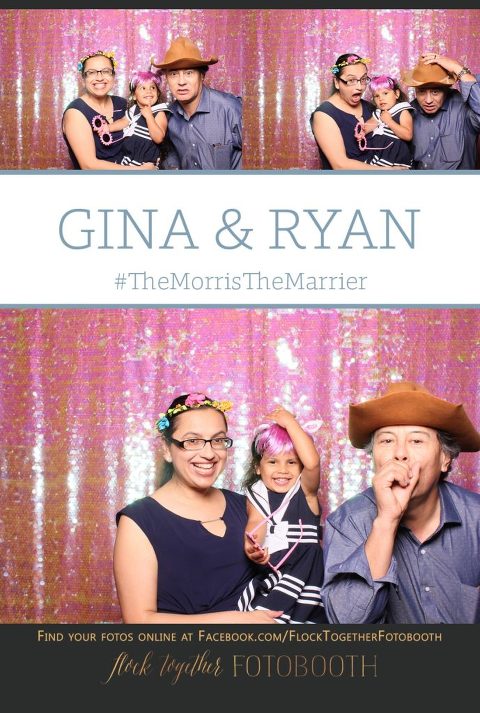 Open air photo booth in rockwall, texas