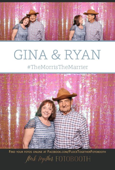 Open air photo booth in rockwall, texas