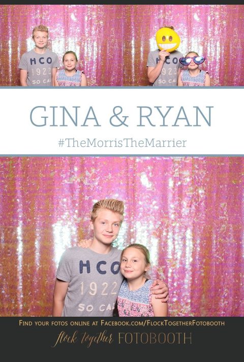 Open air photo booth in rockwall, texas