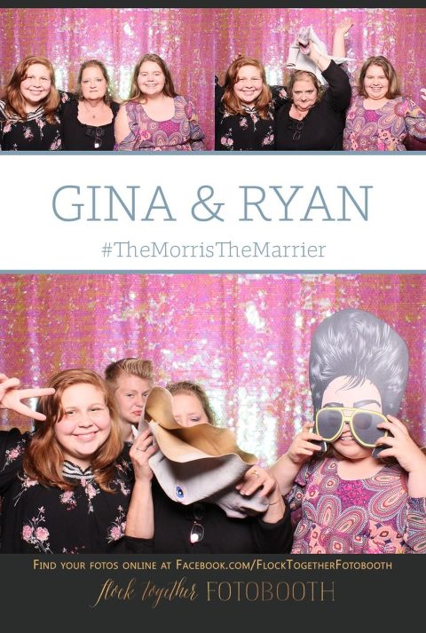 Open air photo booth in rockwall, texas