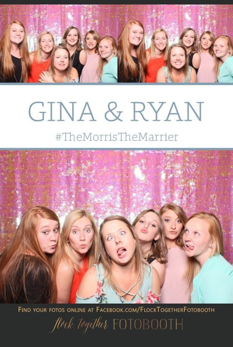 Open air photo booth in rockwall, texas