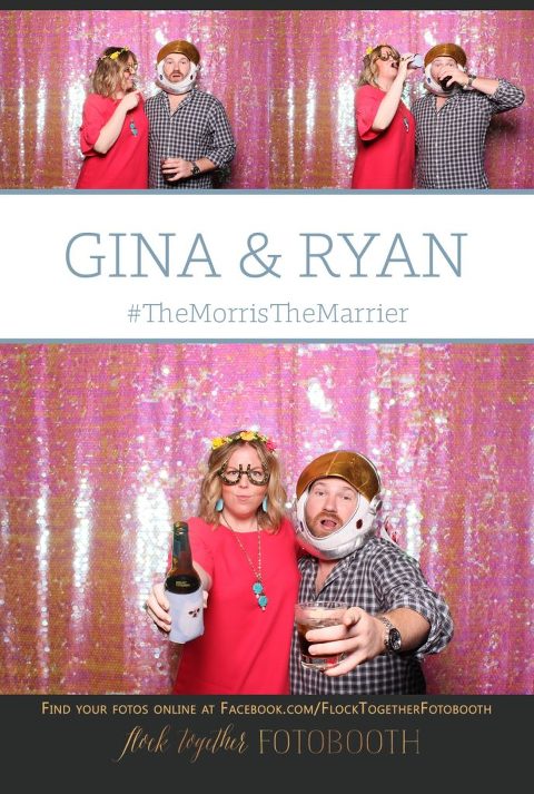 Open air photo booth in rockwall, texas