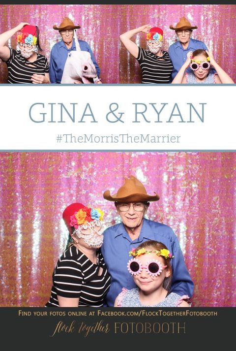 Open air photo booth in rockwall, texas