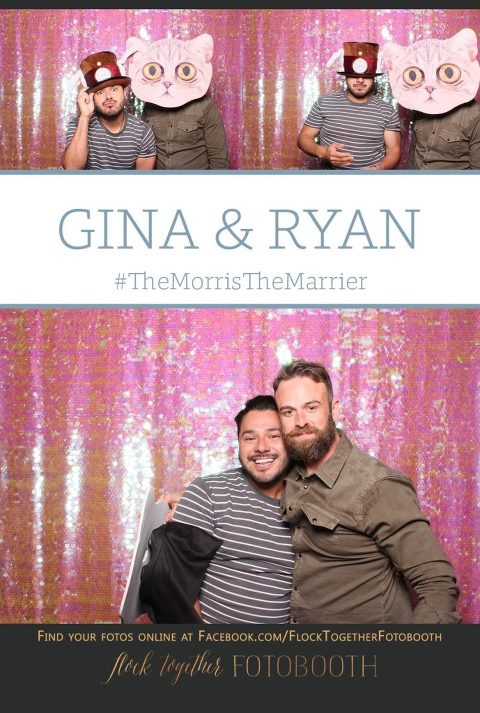 Open air photo booth in rockwall, texas