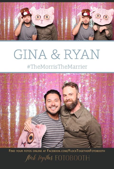 Open air photo booth in rockwall, texas