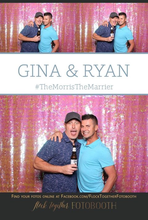 Open air photo booth in rockwall, texas