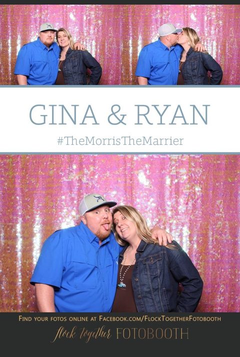 Open air photo booth in rockwall, texas