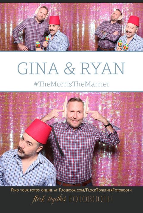 Open air photo booth in rockwall, texas