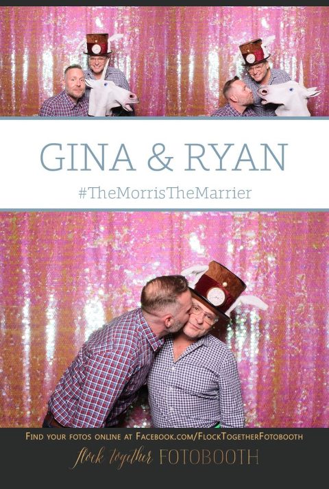 Open air photo booth in rockwall, texas