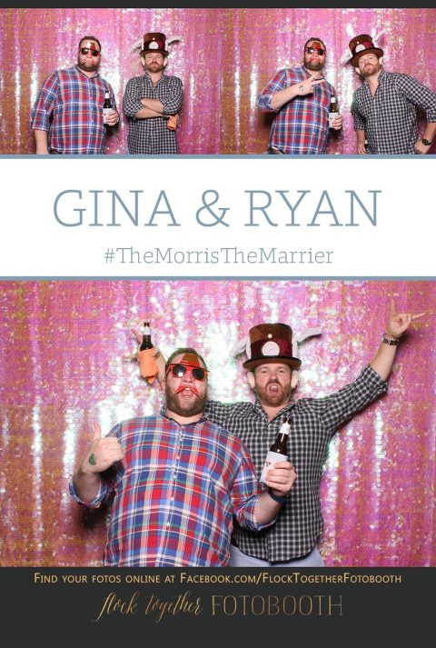 Open air photo booth in rockwall, texas