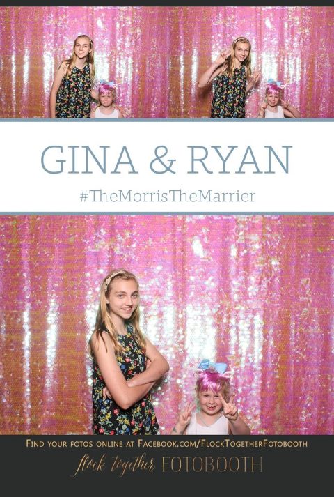 Open air photo booth in rockwall, texas