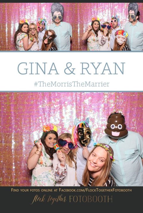 Open air photo booth in rockwall, texas