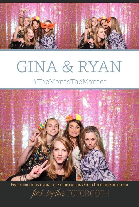 Open air photo booth in rockwall, texas