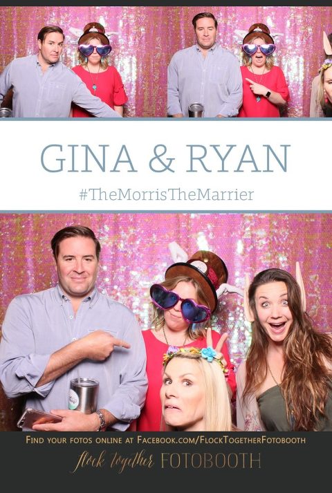 Open air photo booth in rockwall, texas